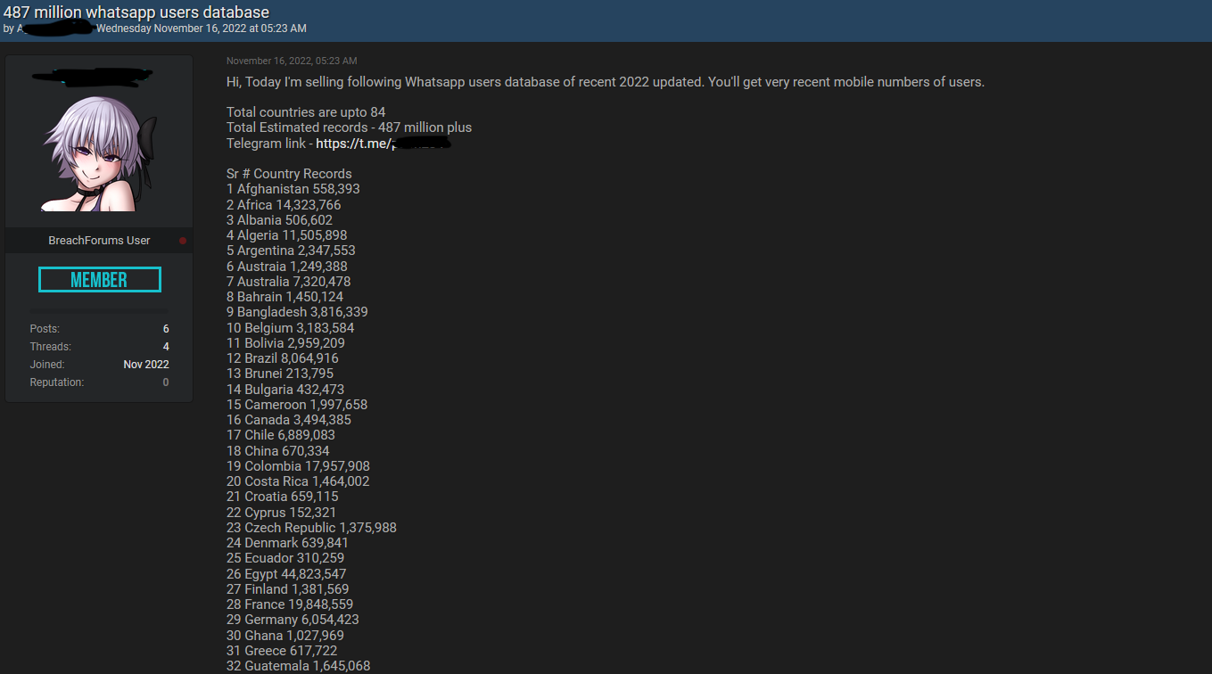 WhatsApp Denies Claims of Data Leak of 500 Million Users 39 WhatsApp