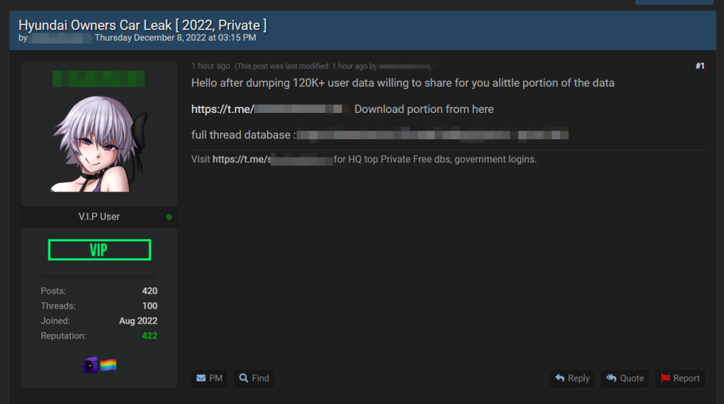 120,000 Hyundai Car Owner Details Hacked, For Sale On Dark Web 40 Hyundai