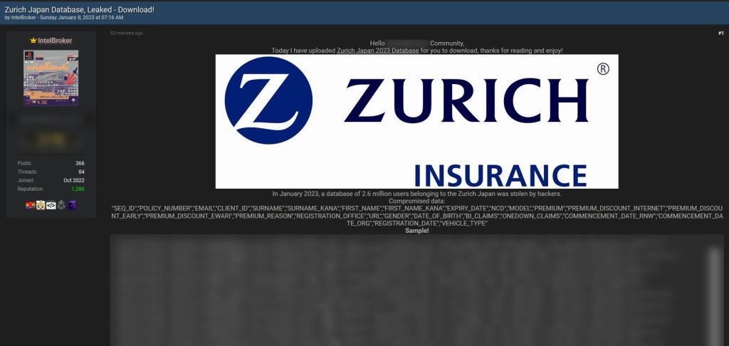 ATTACK ON INSURERS: Zurich Insurance and Aflac faces data breach 42 Fl74 pjaEAEVDaH