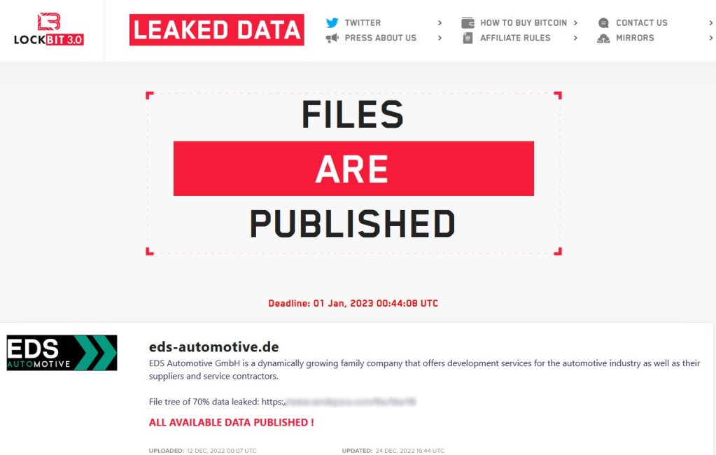 After Toyota Data Breach, Development Partner of BMW, Audi, Tesla, and Porsche Targeted 39 FlXCqC3aEAED7gk