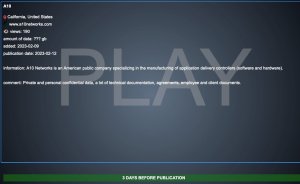 Play Ransomware Hits A10 Networks After Firm’s Financials Beat Market Estimates 39 Play