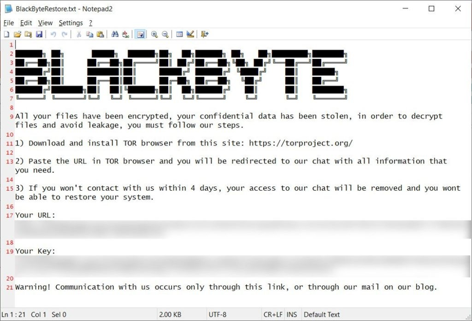 The City of Collegedale Cyber Attack Claimed by BlackByte Ransomware Group 42 (Photo Stellar)
