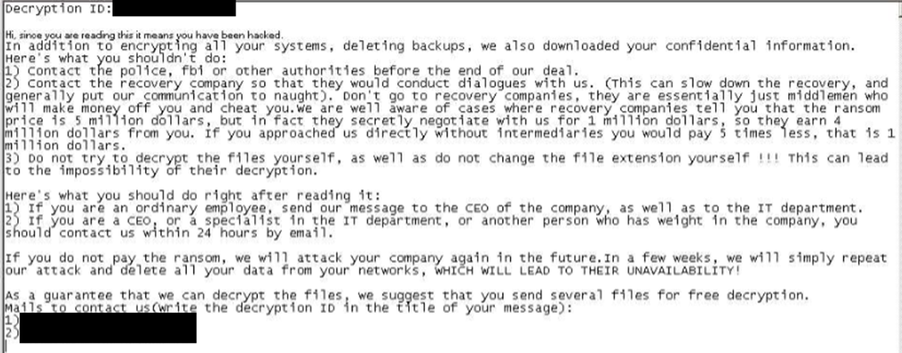 Fastest Ever: Rorschach Ransomware Encrypts in Less Than 5 Minutes 41 Rorschach Ransomware