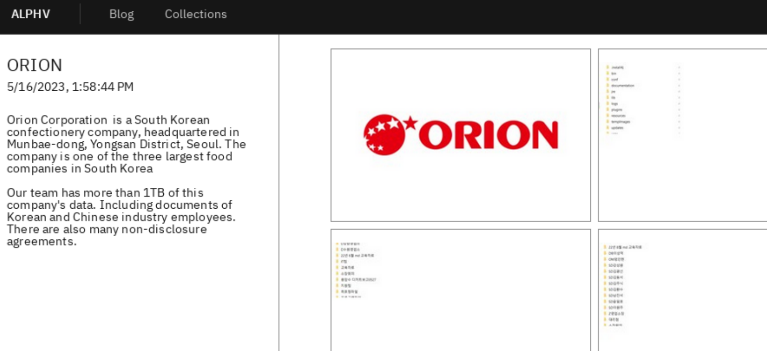 Ransomware Attack on Orion: BlackCat Claims to Target Food Giant 39 Ransomware Attack on Orion