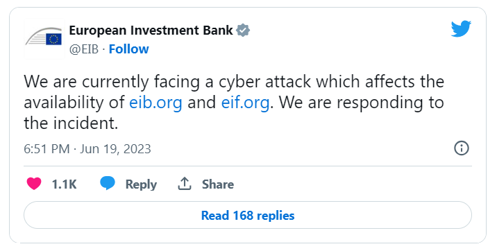 Cyber Attack on European Investment Bank and Killnet’s Transition to Cyber Mercenary 44 Cyber attack on European Investment Bank