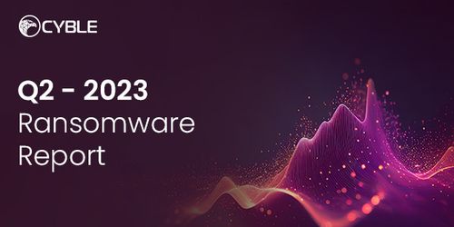 Alarming 66% Quarterly Growth in Ransomware Attacks Notes Cyble's Q2-2023 Ransomware Report 37 Q2 2023 Ransomware Report 1