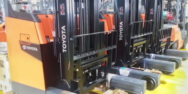 Toyota Forklift Dealer on 8Base Ransomware Group's Victim List 42 ToyotaLift Northeast cyber attack