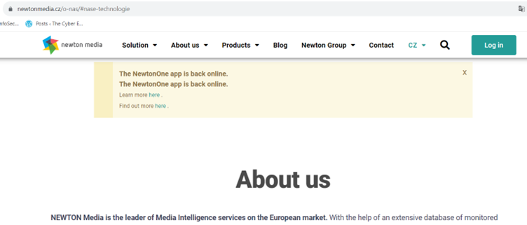 Cybersecurity Alert: BlackCat Ransomware Strikes Newton Media Website 39 Newton Media 1