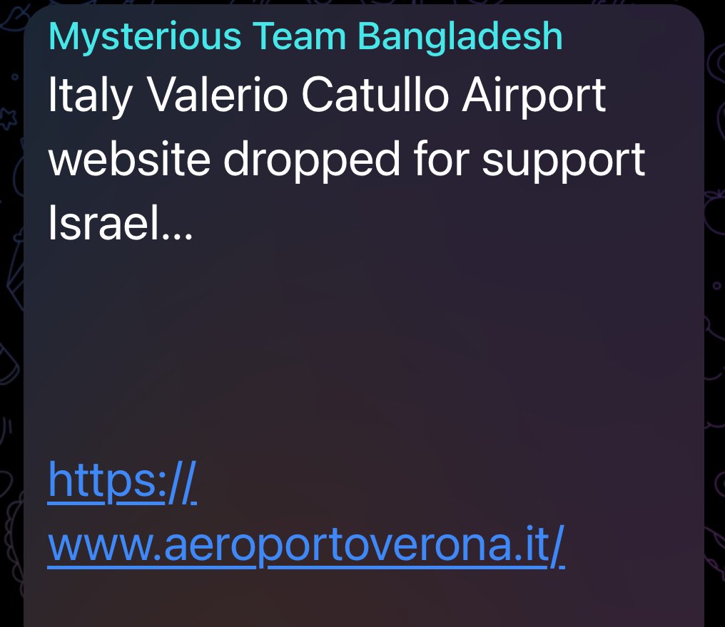 Enigma of Mysterious Team Bangladesh: Another Cyberattack Claim on Malpensa Airport 39 cyberattack on Malpensa airport