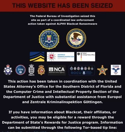 FBI Cracks BlackCat Ransomware Network, Offers Lifeline to 500+ Global Victims 39 FBI Takes Down BlackCat/Alphv