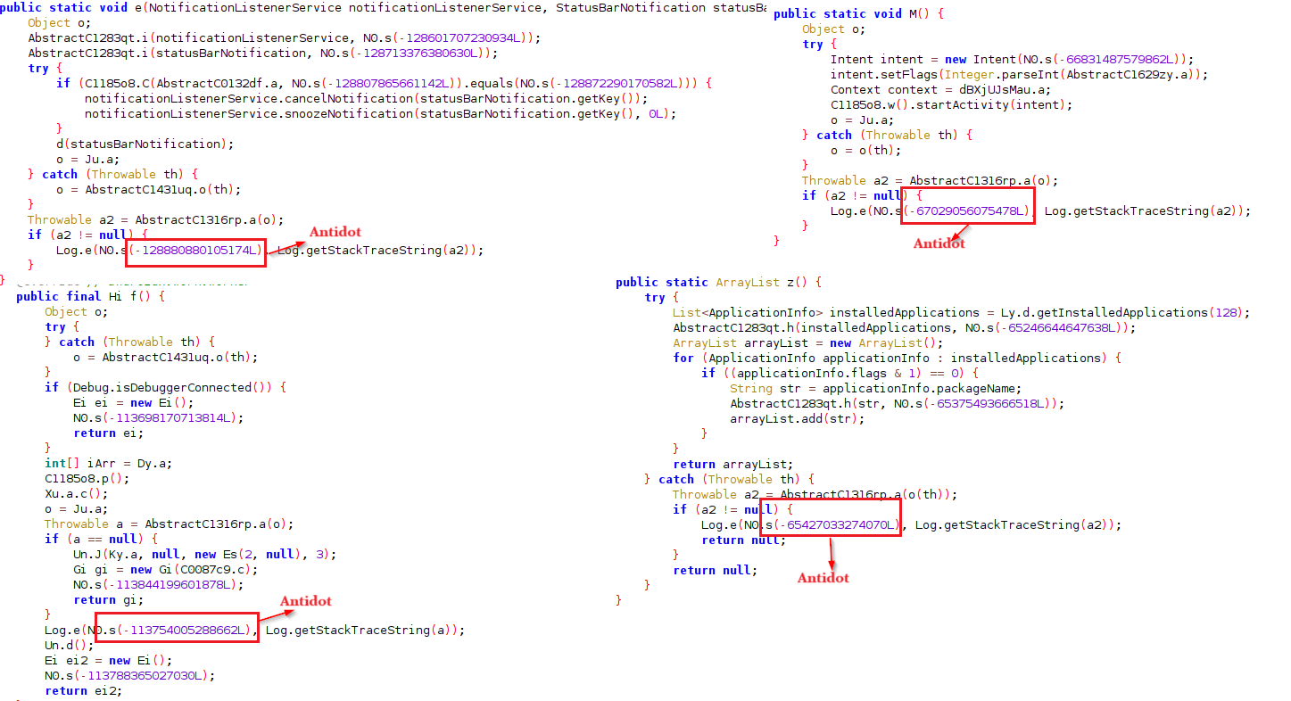 Beware of the Antidot Android Banking Trojan Disguised as Google Play Updates 43 Antidot Android banking trojan