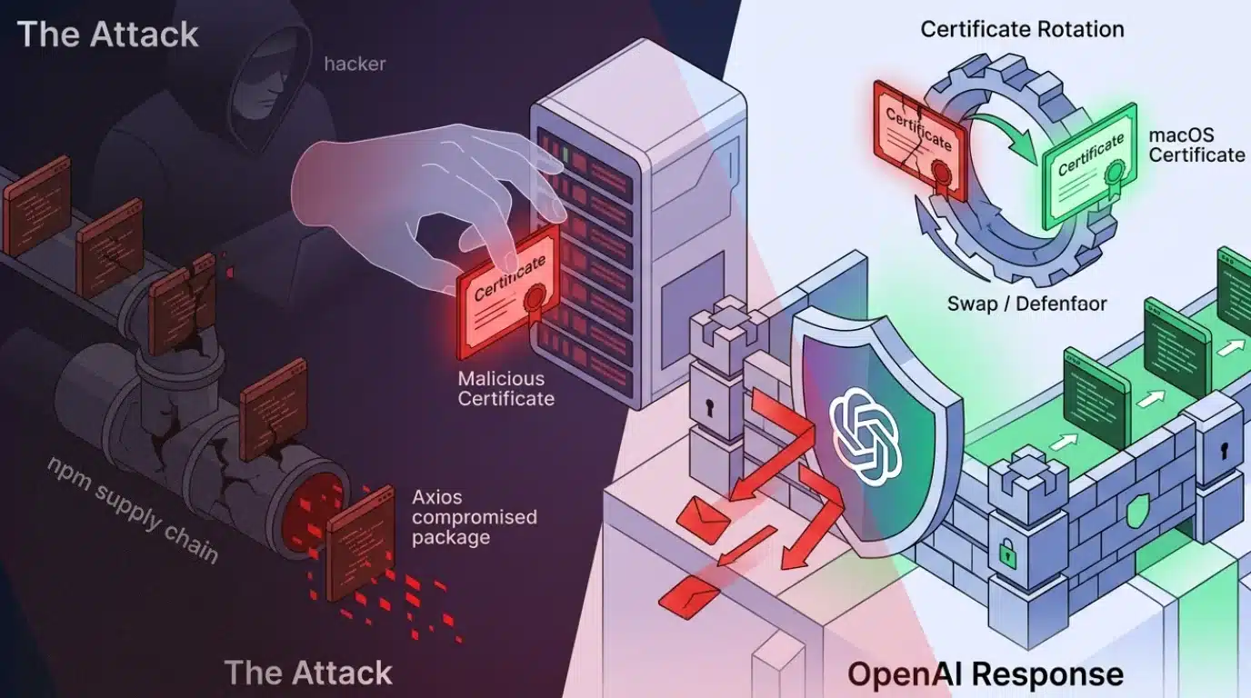 OpenAI Responds to Axios npm Supply Chain Attack, Rotates macOS Certificates 3 Axios npm supply chain attack