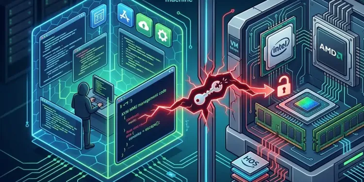 Januscape Flaw in Linux KVM's MMU Code Enables VM Escape on Intel and AMD 37 CVE-2026-53359
