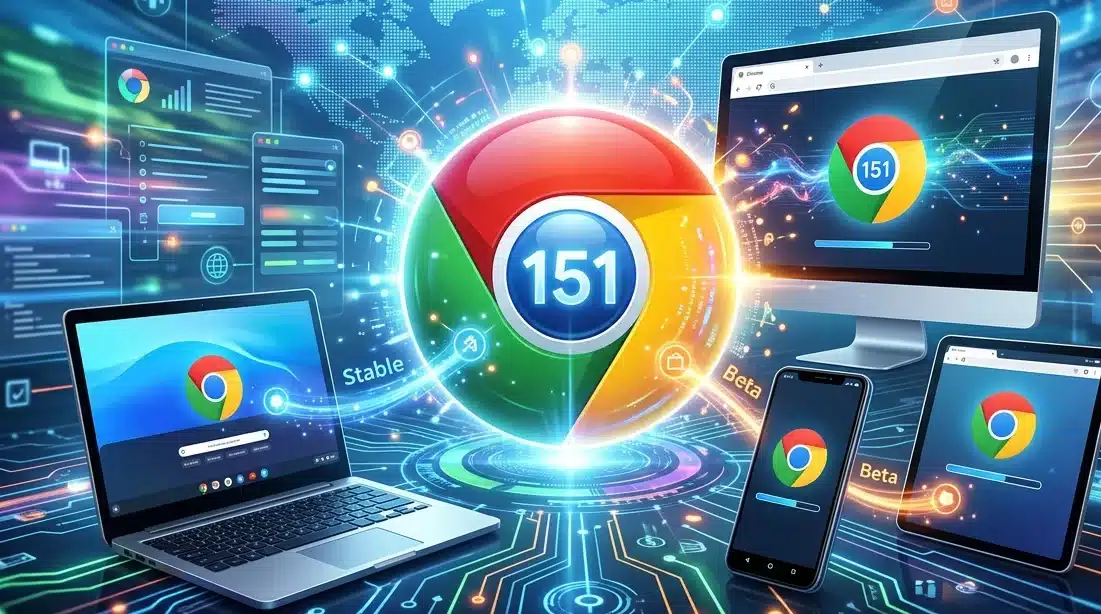 Google Rolls Out Chrome 151 Beta and Early Stable Updates 1 Chrome Beta