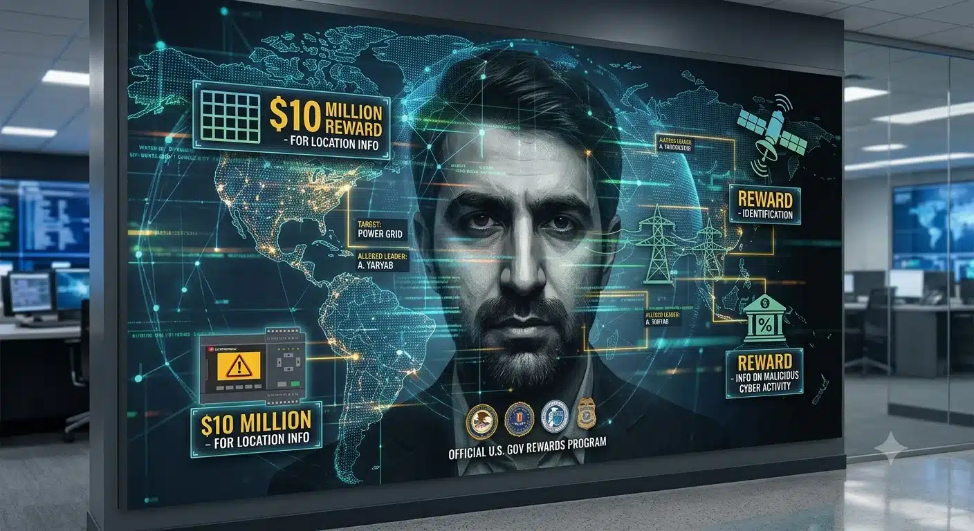 US Puts $10 Million Bounty on Alleged Iranian Cyber Chief 2 $10 Million Reward for Amir Yaryab