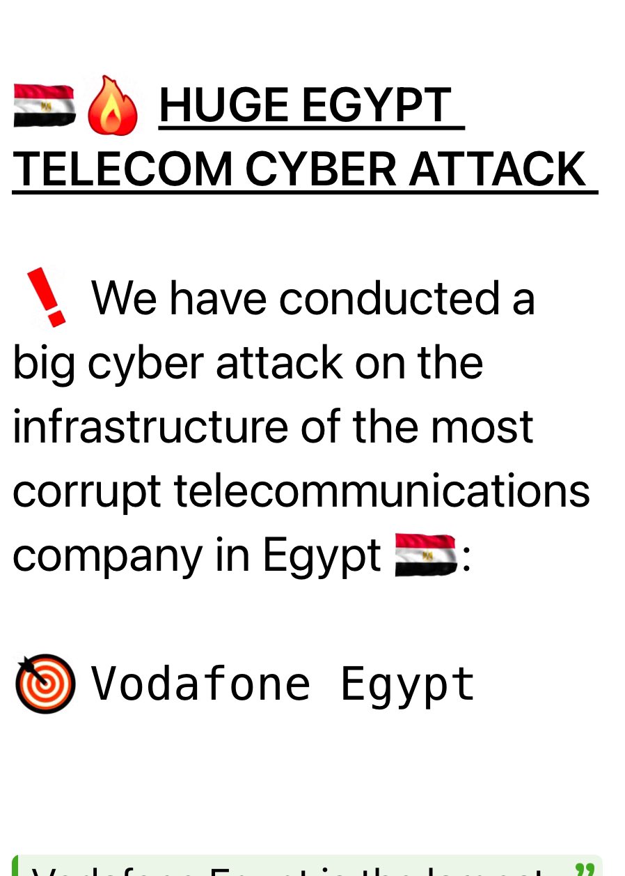 Vodafone Egypt Outage: Cyberattack or Upgrade Hiccup? 40 Vodafone Egypt Outage