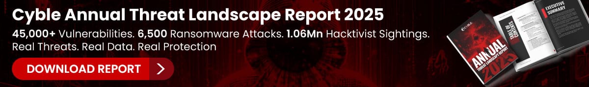 Cyble Annual Threat Landscape Report, Annual Threat Landscape Report, Cyble Annual Threat Landscape Report 2025, Threat Landscape Report 2025, Cyble, Ransomware, Hacktivism, AI attacks, Vulnerabilities, APT, ICS Vulnerabilities