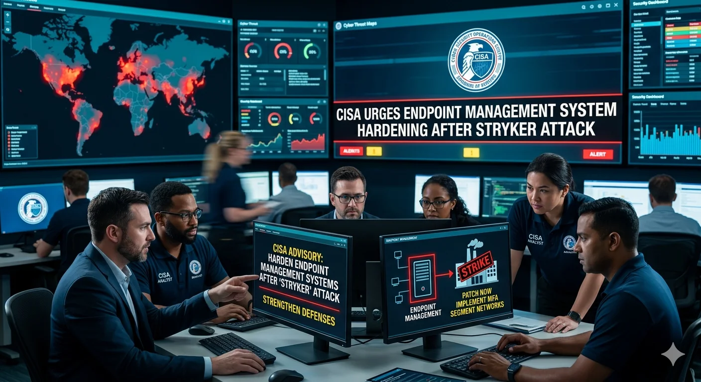 CISA Urges Endpoint Management Hardening After Stryker Cyberattack 39 Endpoint Management System