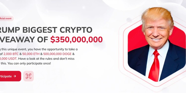 Scammers Promoted Fake Donald Trump Live Stream Urging Cryptocurrency Donations During Presidential Debate 41 Fake Trump Cryptocurrency Promotion Scam Presidential Debate