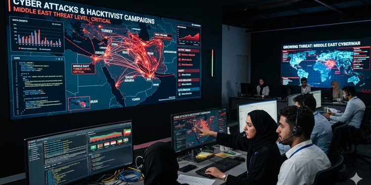 CRIL Flags Growing Threat of Middle East Cyber Attacks and Hacktivist Campaigns 37 Middle East cyber warfare