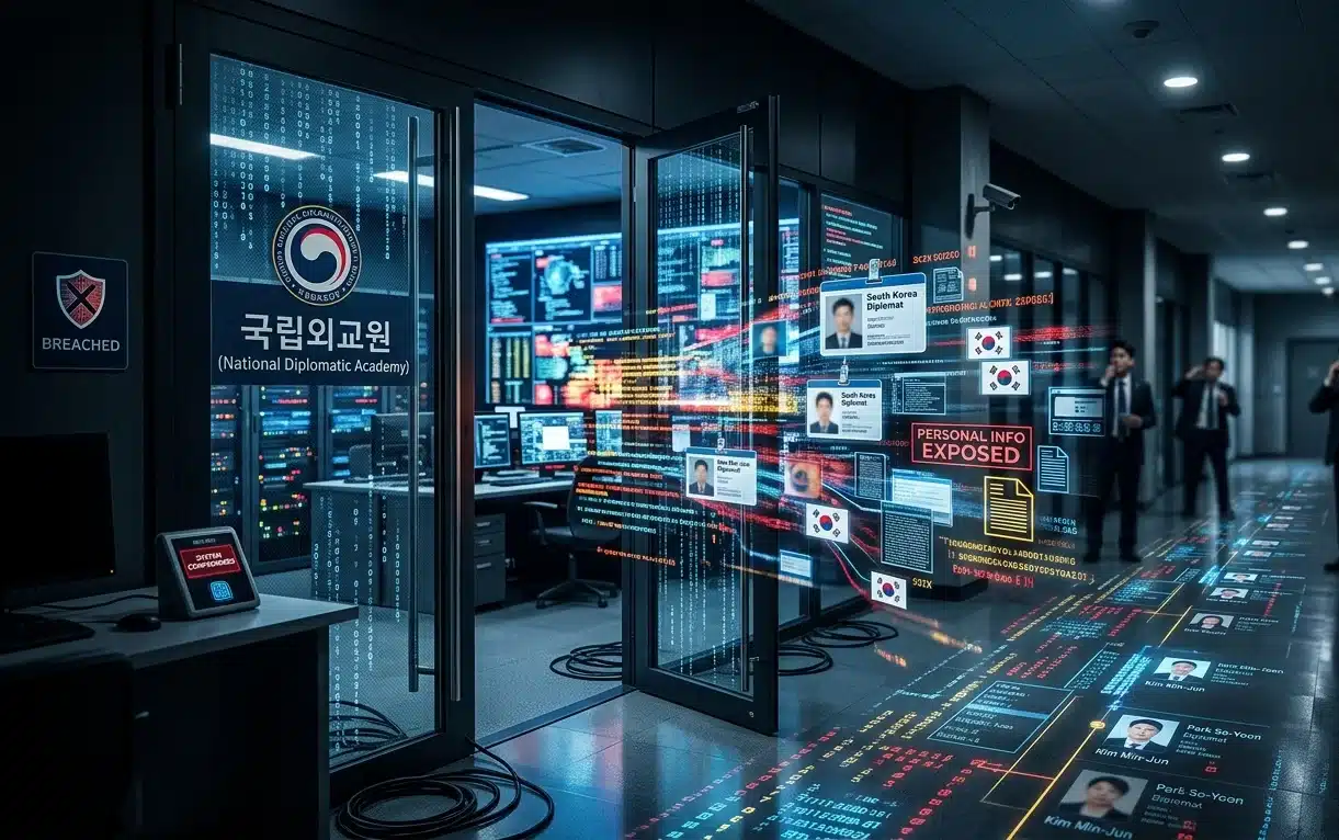 Hackers Lurked for 10 Months Inside South Korea Diplomatic System 1 National Diplomatic Academy data breach