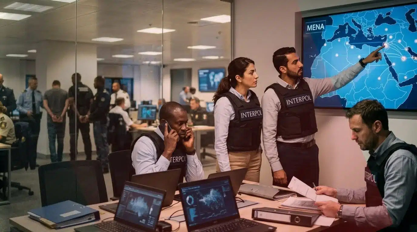 INTERPOL Busts Massive Cybercrime Network Across MENA, 201 Arrested 1 Operation Ramz