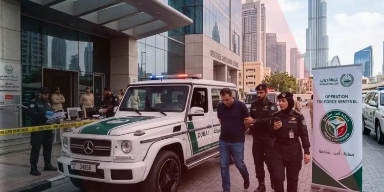 Dubai Police Smash International Scam Empire in Massive FBI and China-Led Operation 38 Operation Tri-Force Sentinel