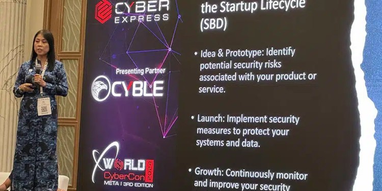 Irene Corpuz Urges Startups to Prioritize Cybersecurity at World Cybercon 3.0 META Conference 37 Startups cybersecurity