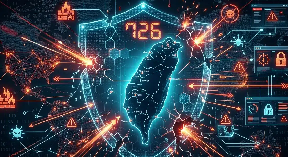 Taiwan Flags Five Major Cyber Risks After 726 Security Incidents in 2025 2 Taiwan cyber risk