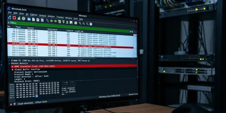 Wireshark 4.6.6 Resolves ROHC Parser and Buffer Overflow Vulnerabilities 37 Wireshark 4.6.6