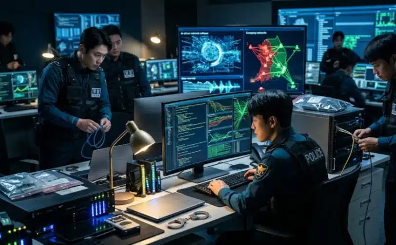 South Korea Police Dismantle AI-Driven Cybercrime Ring That Hit 90 Companies 2 cybercrime ring